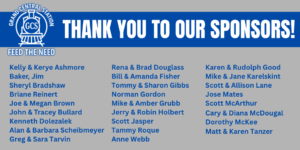 GCS 2025 Thank you Individual Sponsors Banner
